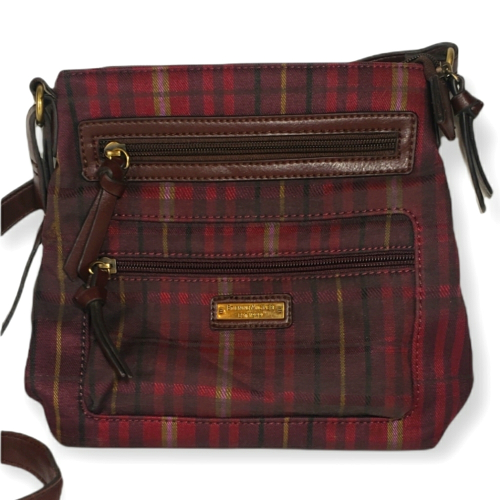 Etienne Aigner Fall Plaid Crossbody Bag